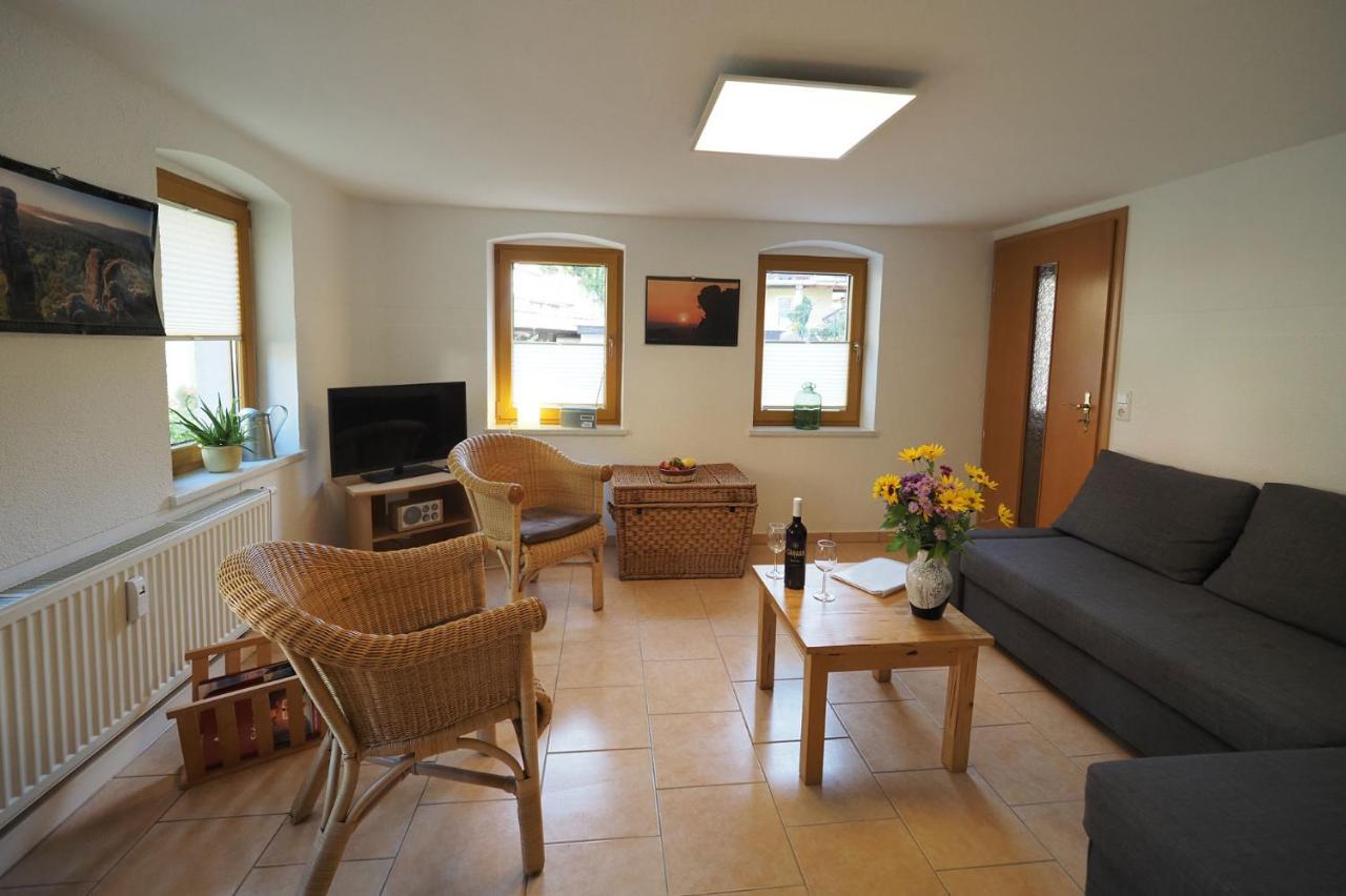 Haus Felsental Apartman Rathen Kültér fotó