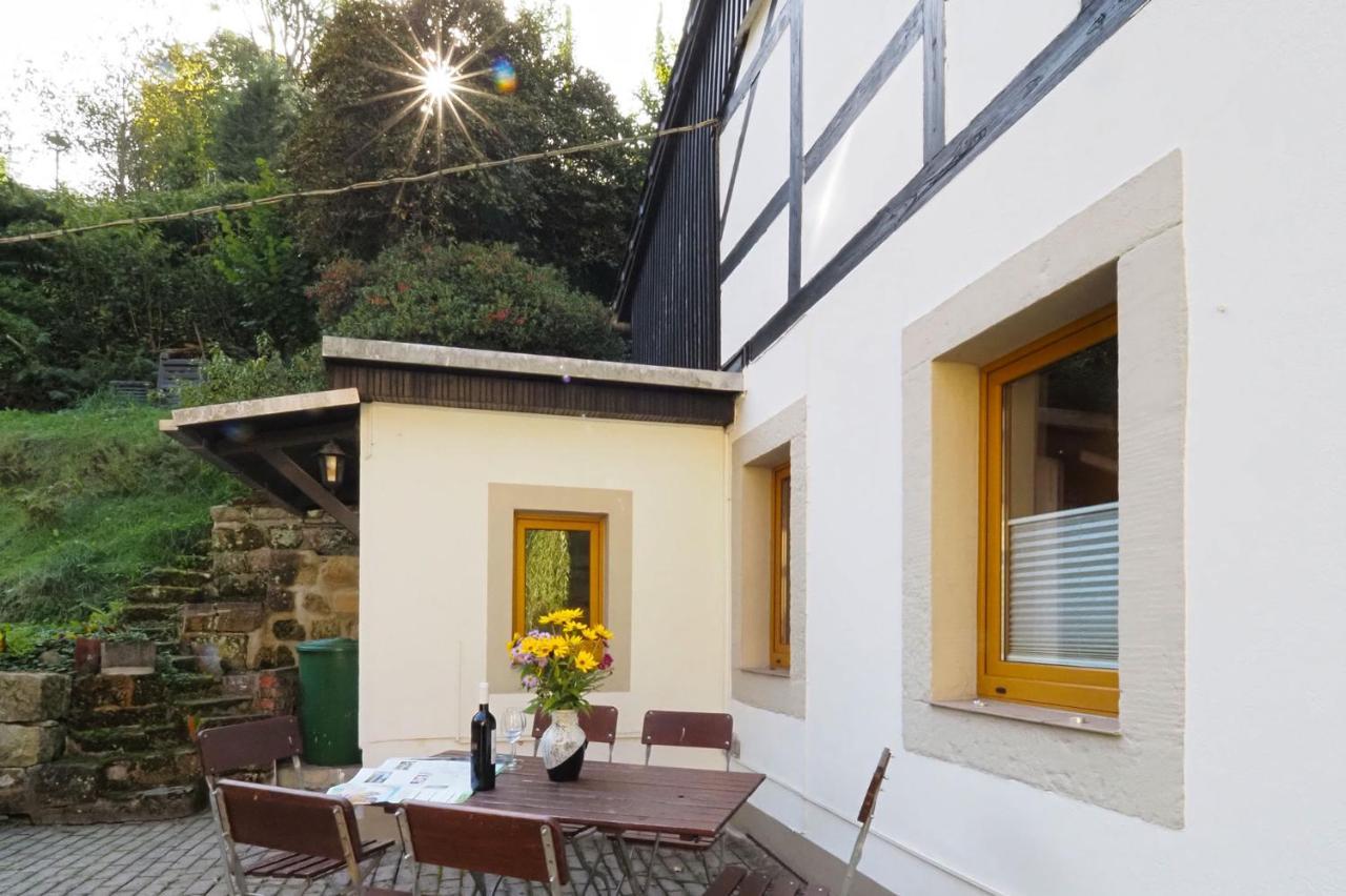 Haus Felsental Apartman Rathen Kültér fotó